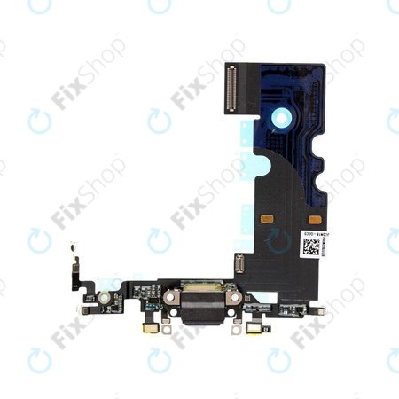 Apple iPhone SE (2nd Gen 2020) - Konektor za polnjenje + Flex kabel (Black)
