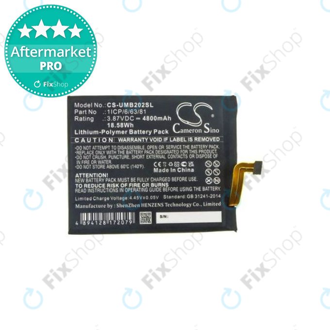 Umidigi Bison, Plus - Baterija 1ICP/6/63/81 4800mAh HQ