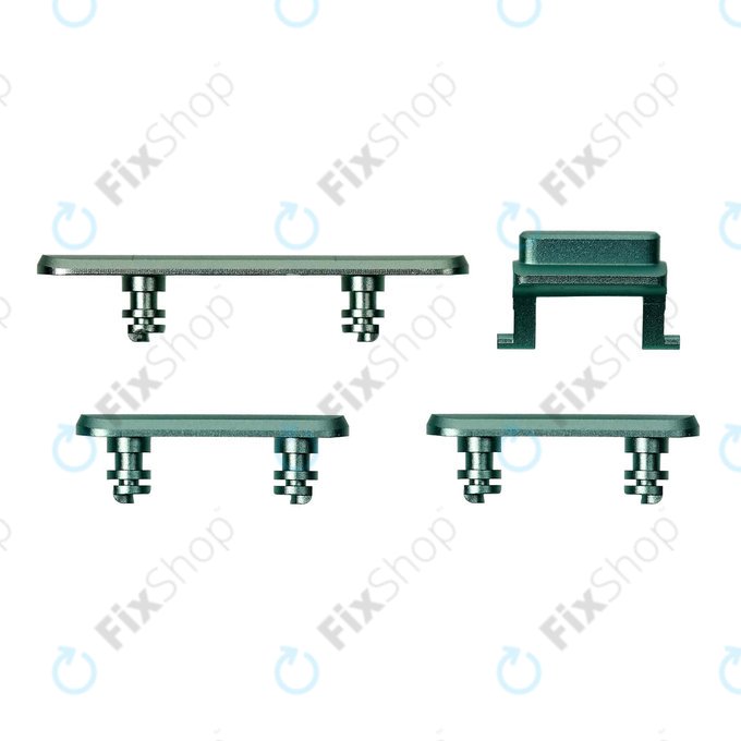 Apple iPhone 11 - Stranski gumbi (Green)