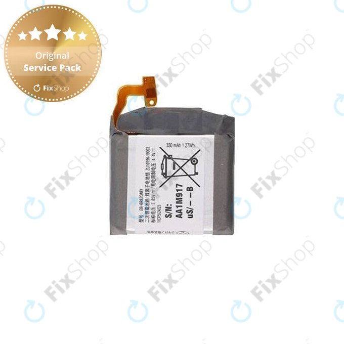 Samsung Galaxy Watch Active 2 44mm - Baterija EB-BR820ABY 330mAh - GH43-04966A, GH43-04984A Genuine Service Pack