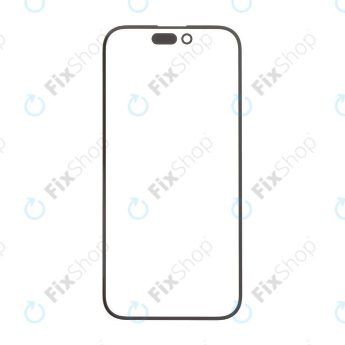 Apple iPhone 15 Pro - Sprednje steklo + OCA Adhesive