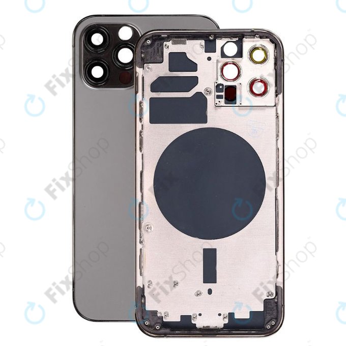 Apple iPhone 12 Pro - Zadnje ohišje (Graphite)