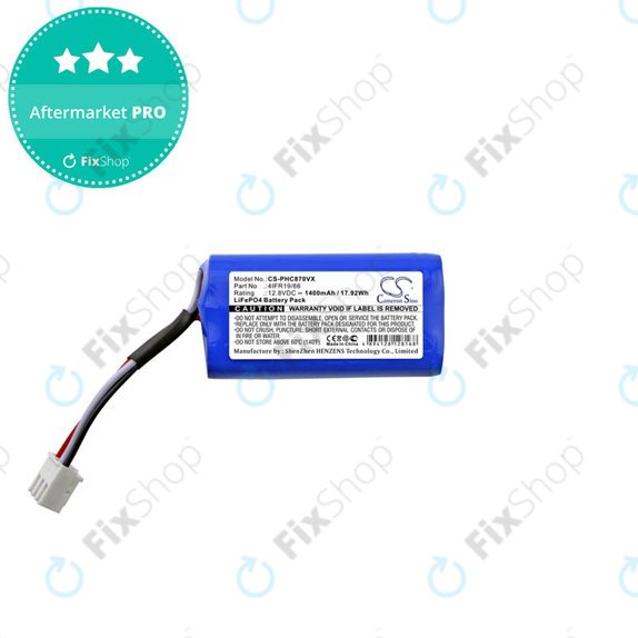 Severin Chill RB7022, RB7025, RB-7025, RB7720 - Baterija 4404048 LiFePO4 12.8V 1400mAh HQ