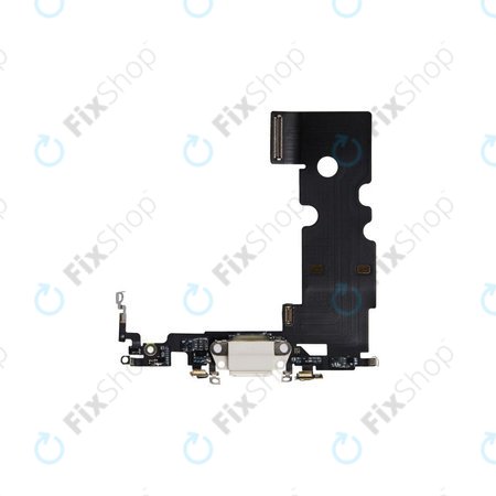 Apple iPhone SE (3rd Gen 2022) - Priključek za polnjenje + Flex kabel (White)