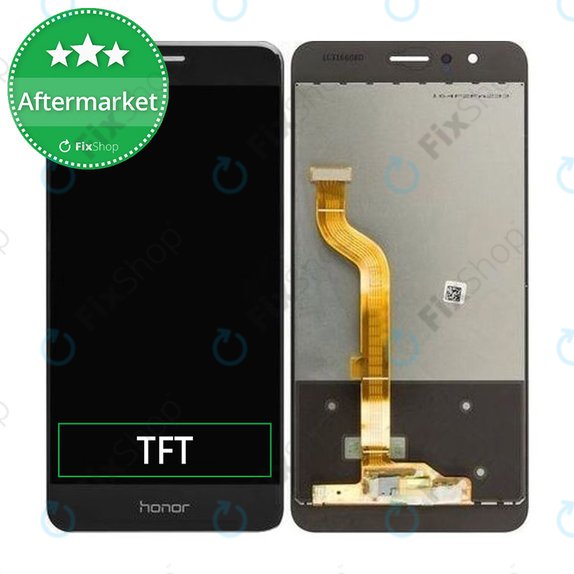 Huawei Honor 8 - LCD zaslon + steklo na dotik (Midnight Black) TFT