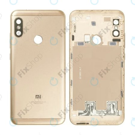 Xiaomi Mi A2 Lite - Pokrov baterije (Gold) - 560220049033 Genuine Service Pack