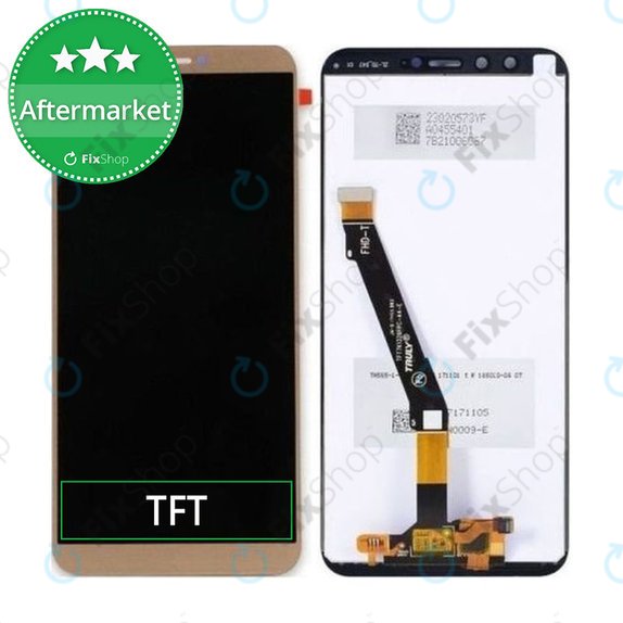Huawei Honor 9 Lite - LCD zaslon + steklo na dotik (Gold) TFT
