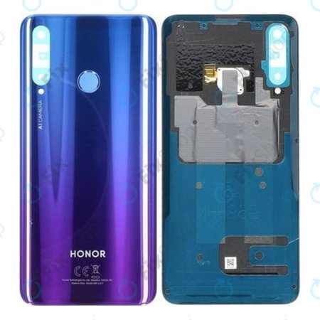 Huawei Honor 20 Lite - Pokrov baterije + senzor prstnih odtisov (Phantom Blue) - 02352QNB, 02352QNT Genuine Service Pack