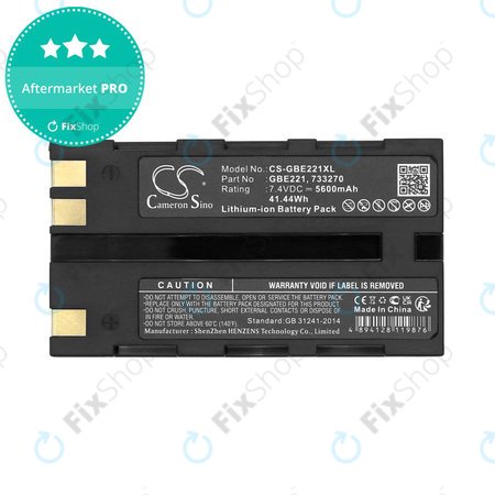 Baterija za Geomax Stonex R6, Zoom 35, 5600mAh, Li-Ion, 7.4V, ZBA200, HQ