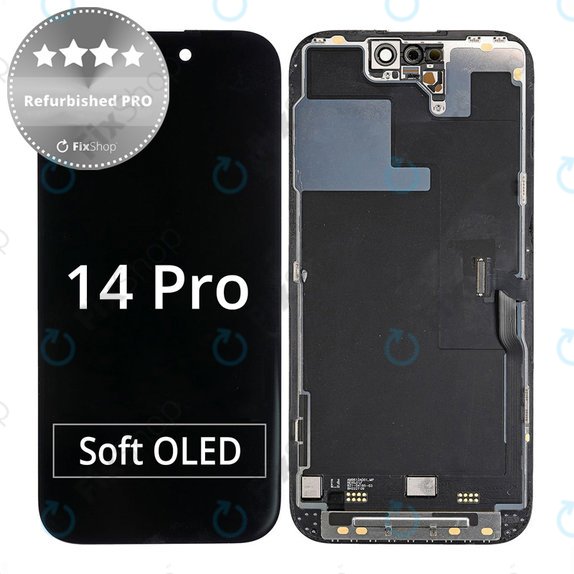Apple iPhone 14 Pro - LCD zaslon + steklo na dotik + okvir Refurbished PRO