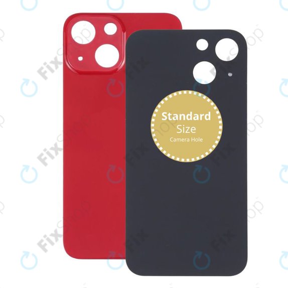 Apple iPhone 13 Mini - Steklo zadnjega ohišja (Red)