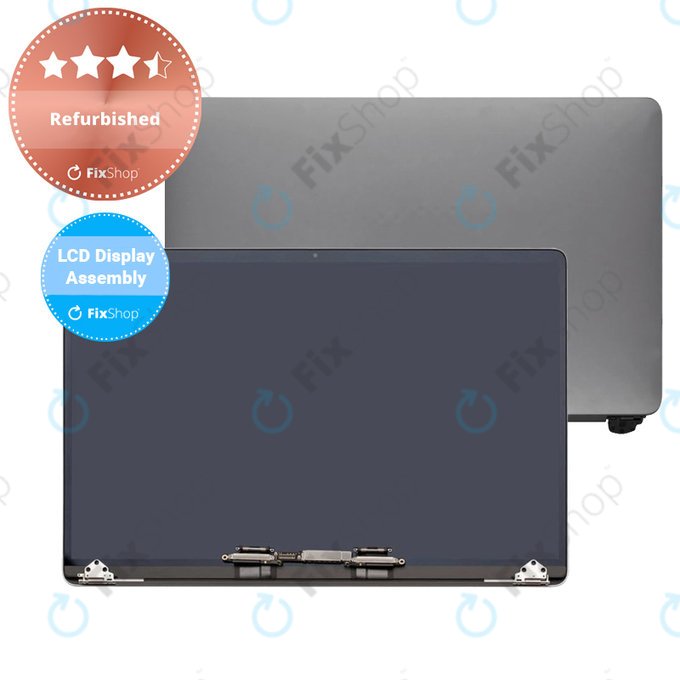 Apple MacBook Pro 16" A2141 (Late 2019 - Mid 2020) - LCD zaslon + sprednje steklo + pokrov (Space Gray) Refurbished