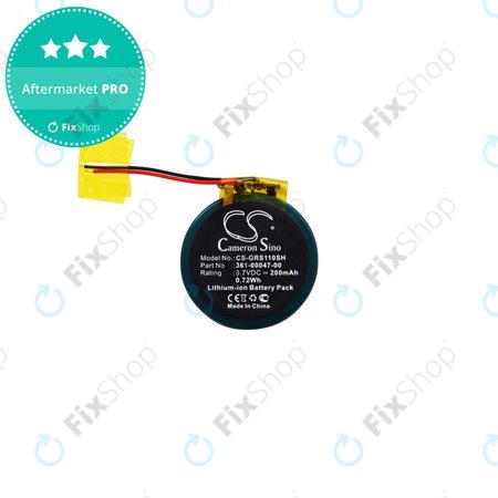 Baterija za Garmin Approach S1, S3, S4, Forerunner 110, 210, S1, 200mAh, Li-Ion, 3.7V, 361-00047-00, HQ