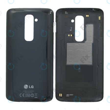 LG G2 D802 - Pokrov baterije (Black) - ACQ86750901 Genuine Service Pack