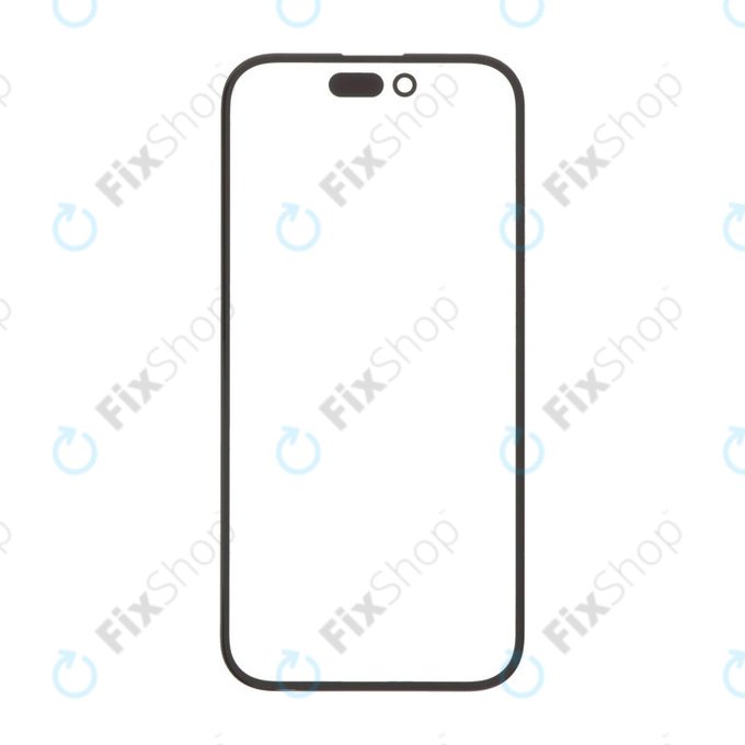 Apple iPhone 16 - Sprednje steklo + OCA Adhesive