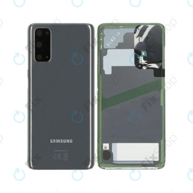 Samsung Galaxy S20 G980F - Pokrov baterije (Cosmic Grey) - GH82-22068A, GH82-21576A Genuine Service Pack