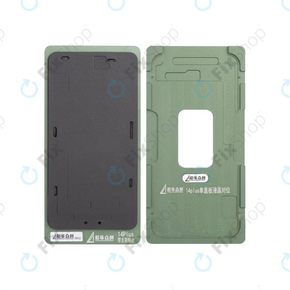 XHZC - Kalup za poravnavo laminiranja brez okvirja za Apple iPhone 14 Plus