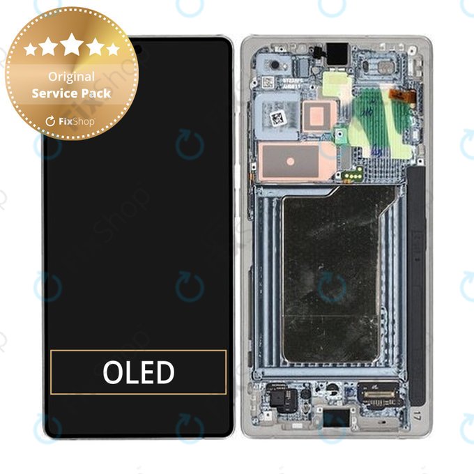 Samsung Galaxy S25 Ultra - LCD zaslon + steklo na dotik + okvir (Titanium Silver) - GH82-36387A Genuine Service Pack