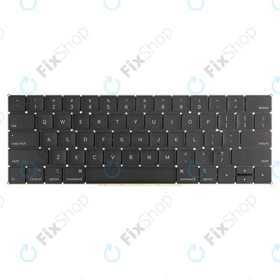 Apple MacBook Pro 13" A1989 (2018 - 2019), 15" A1990 (2018) - Tipkovnica US