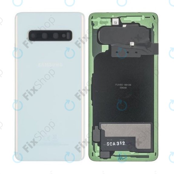 Samsung Galaxy S10 G973F - Pokrov baterije (Prism White) - GH82-18378F Genuine Service Pack