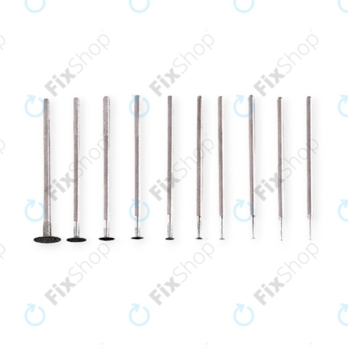 Komplet ultratanjših brusnih konic 2,35 mm - 10 kos