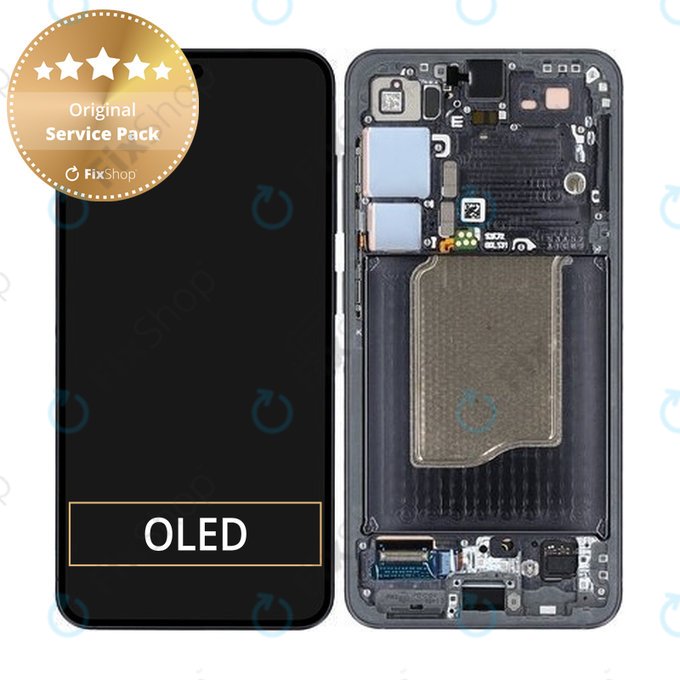 Samsung Galaxy S25 - LCD zaslon + steklo na dotik + okvir (Blueblack) - GH82-36329E Genuine Service Pack