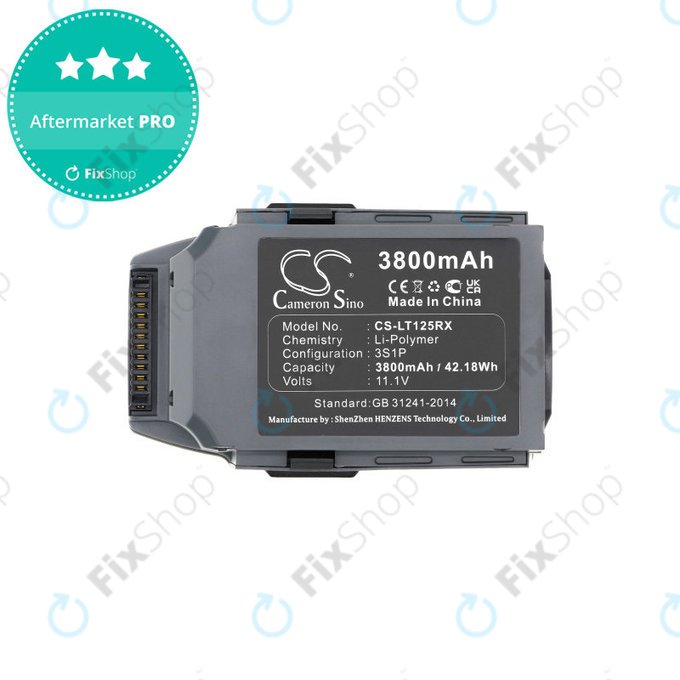 Baterija za DJI Mavic Pro, 3800mAh, Li-Pol, 11.1 V, GP785075-38300DB, HQ