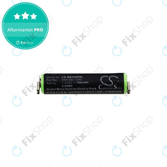 Baterija za Wella Bella, Chromini, Super, Contura HS61, 700mAh, Ni-MH, 1.2V, WM1590-7290, HQ
