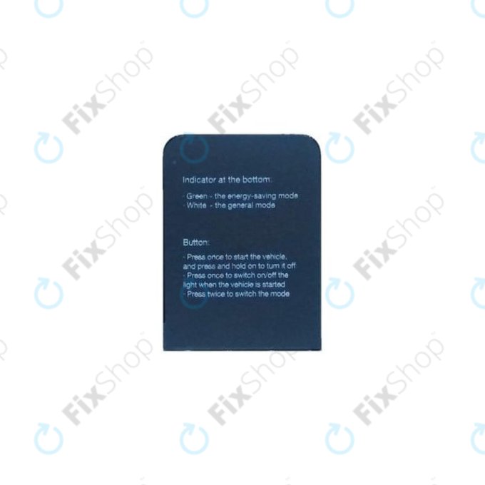 Xiaomi Mi Electric Scooter 1S, 2 M365, Essential, Pro, Pro 2 - Zgornji pokrov zaslona - C002550004600 Genuine Service Pack