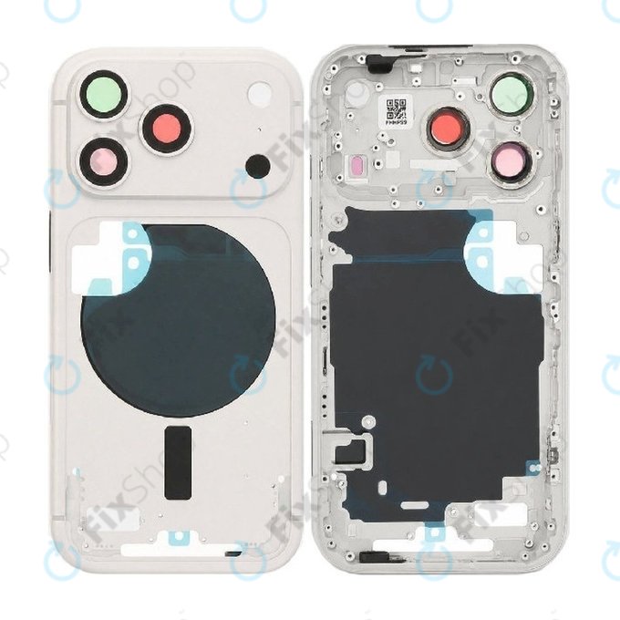 Zadnje ohišje za iPhone 17 Pro, Silver