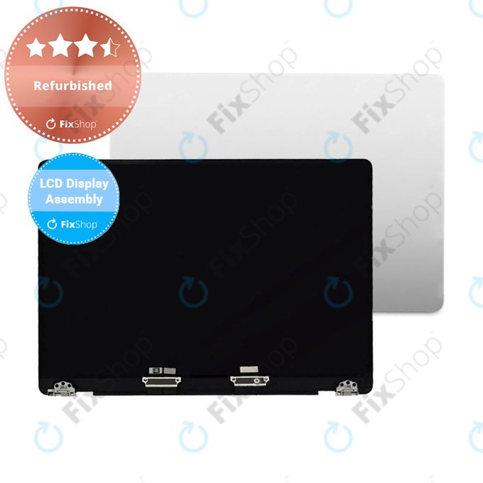 Apple MacBook Pro 14" A2918 M3 (2023) - LCD zaslon + sprednje steklo + pokrov (Silver) Refurbished