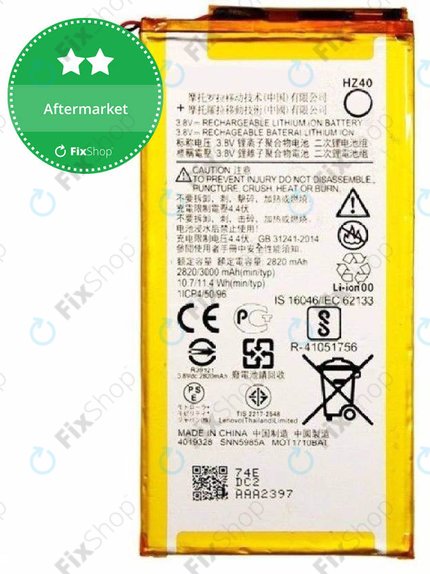 Motorola Moto Z2 Play XT1710-09 - Baterija HZ40 3000mAh