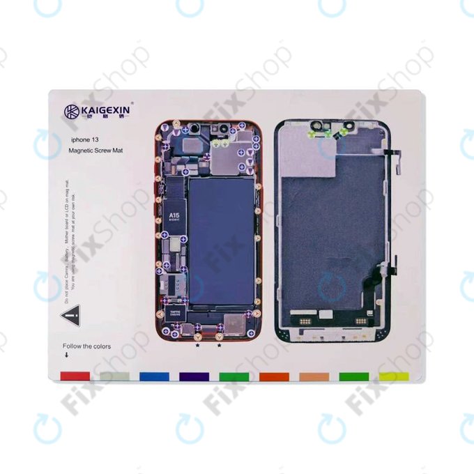 Magnetni organizator z vijaki s shemo (iPhone 13)