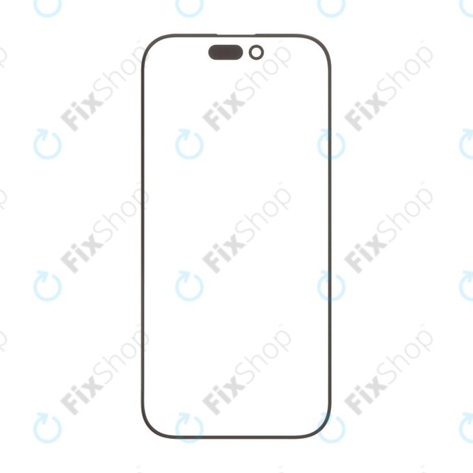 Apple iPhone 17 - Sprednje steklo + OCA Adhesive