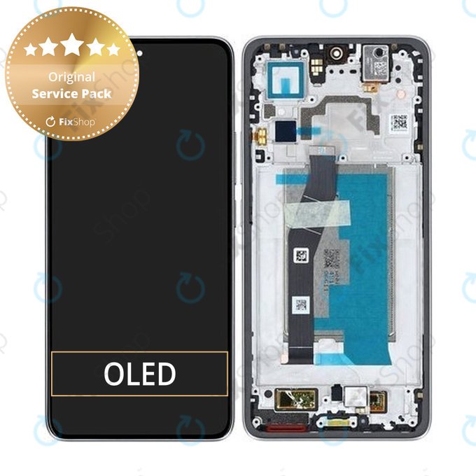 Xiaomi 14T - LCD zaslon + steklo na dotik + okvir (Titan Gray) - 5600040N12A00 Genuine Service Pack