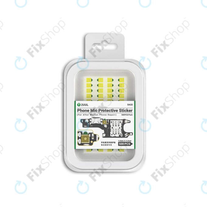 Zaščitne nalepke za mikrofon telefona, 2UUL DA32, 500 kos/pakiranje