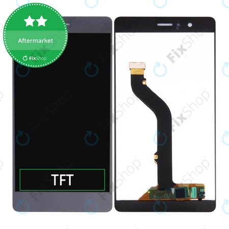 Huawei P9 lite - LCD zaslon + steklo na dotik (Black) TFT