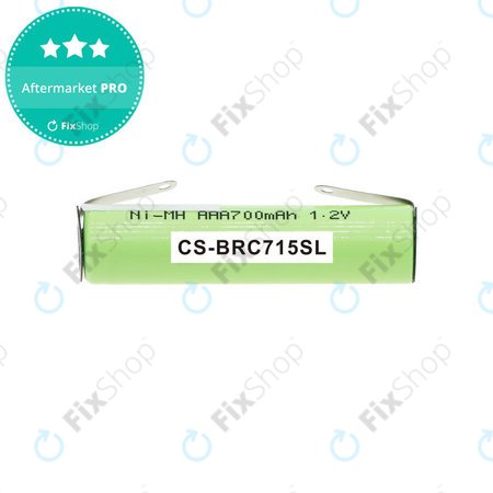 Baterija za Philips Norelco QC5055, Braun FreeControl 1715, 700mAh, Ni-MH, 1.2V, 4HGAE-LFU, HQ