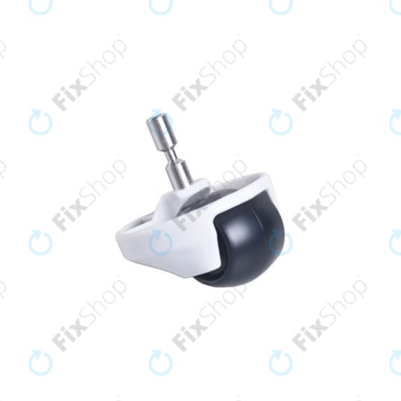 Xiaomi Mi Robot Vacuum Mop (Mijia 1C), 2 (Mijia 2C), Mijia 1S, Roborock S5, S5 Max, S6 MaxV, S6 Pure - Sprednje kolo (Bela)