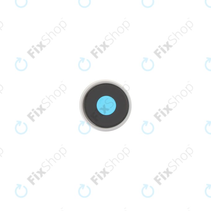 Apple iPhone 16e - Steklo zadnje kamere z okvirjem (White)