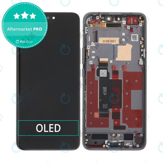 Honor Magic6 Pro - LCD zaslon + steklo na dotik + okvir (Black) OLED