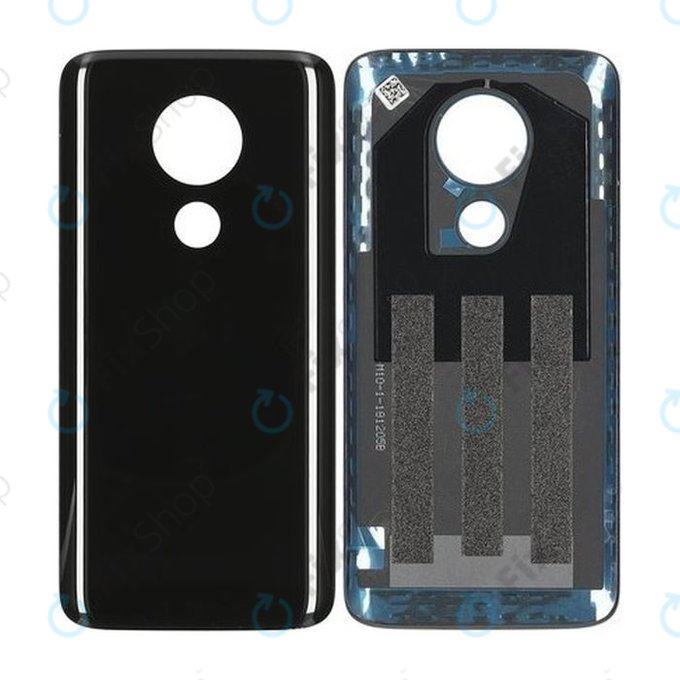 Motorola Moto G7 Power - Pokrov baterije (Ceramic Black) - 5S58C13161 Genuine Service Pack