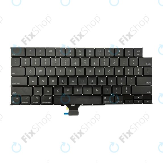 Apple MacBook Pro 14" M1 Pro A2442 (2021), 16" M1 Max A2485 (2021) - Tipkovnica US