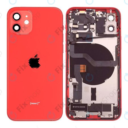 Apple iPhone 12 - Zadnje ohišje z majhnimi deli (Red)