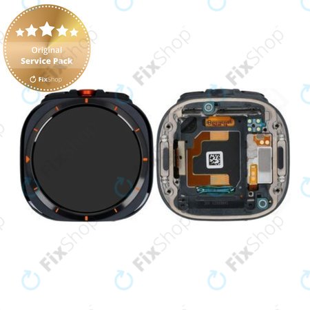 Samsung Galaxy Watch Ultra (LTE) SM-L705U - LCD zaslon + steklo na dotik + okvir (Dark Grey) - GH82-35194A Genuine Service Pack