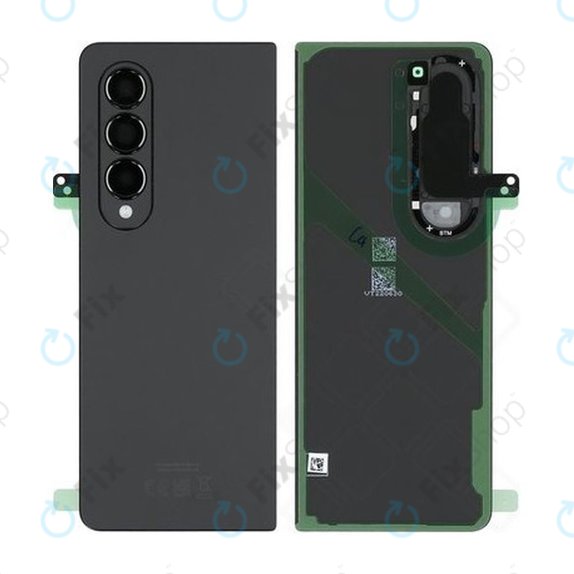 Samsung Galaxy Z Fold 4 F936B - Pokrov baterije (Phantom Black) - GH82-29254A Genuine Service Pack