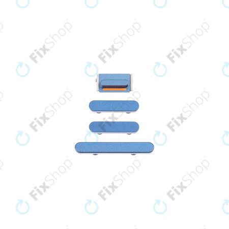 Apple iPhone 13, 13 Mini - Stranski gumbi (Blue)