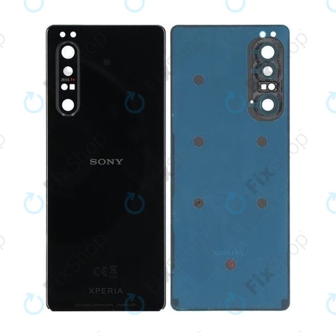 Sony Xperia 1 II - Pokrov baterije (Black) - A5019834A, A5019834B Genuine Service Pack