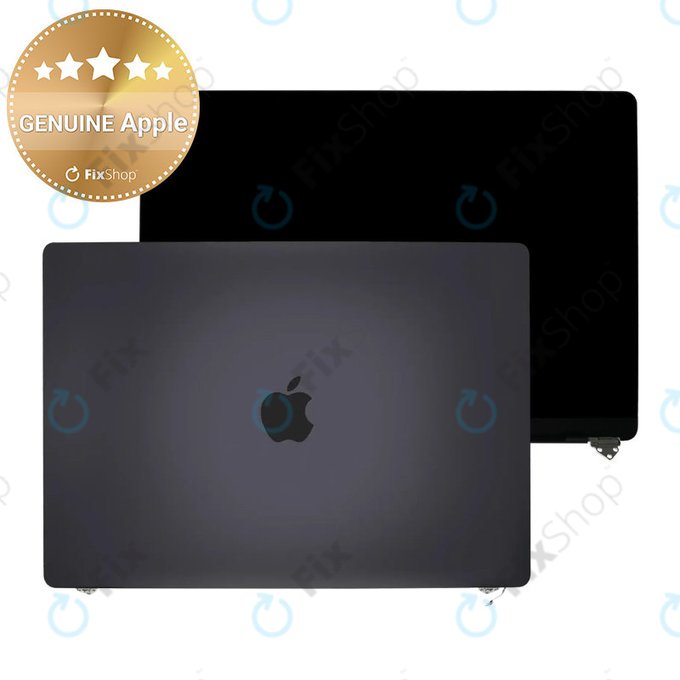 LCD zaslon za MacBook Pro 16", A3403 (2024), s sprednjim steklom in pokrovom, Space Black, 661-42325, Genuine Apple