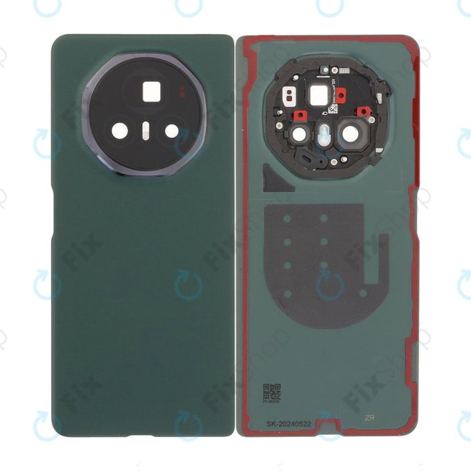 Honor Magic V3 - Pokrov baterije komplet (Tundra Green)
